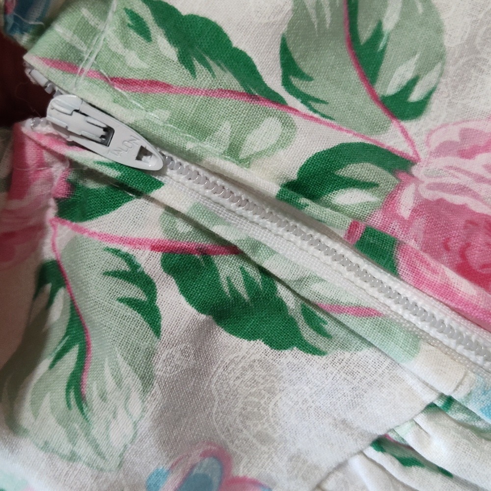 Vintage Floral Baby Dress Coming Thing 18m 80s 90s - Picture 6 of 6